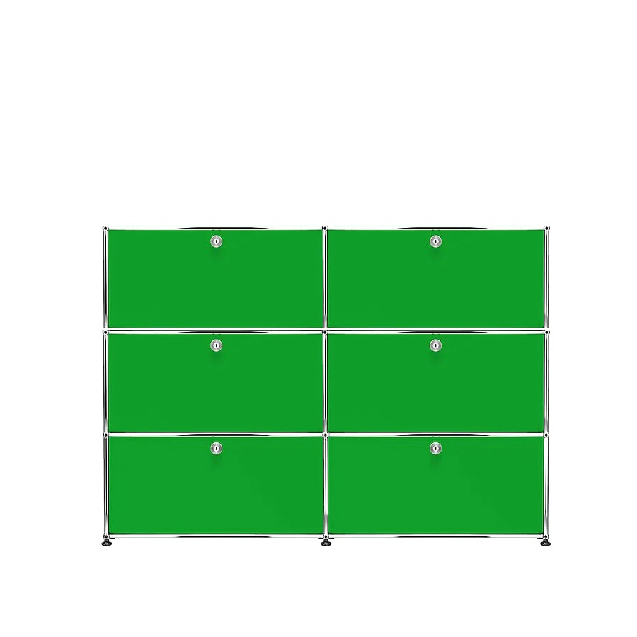 USM Haller | 2x3 Module Highboard (USM Green)