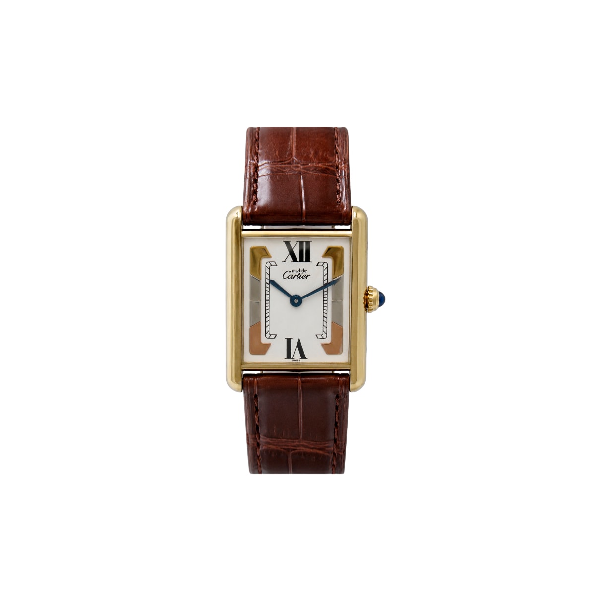 Cartier | Must Tank SM Vermeil Trinity