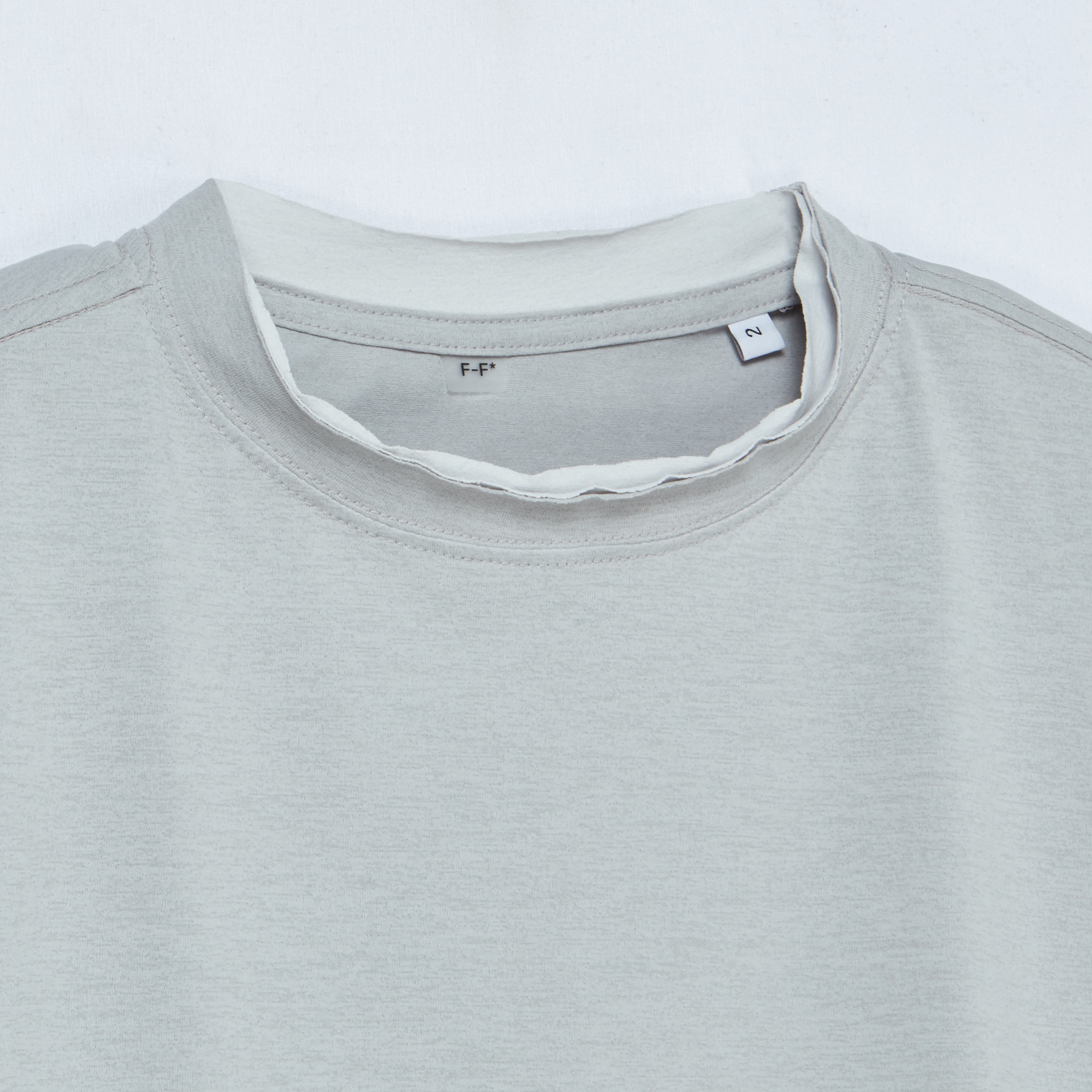 T-SHIRT(RAWCUT)* (A.GR)