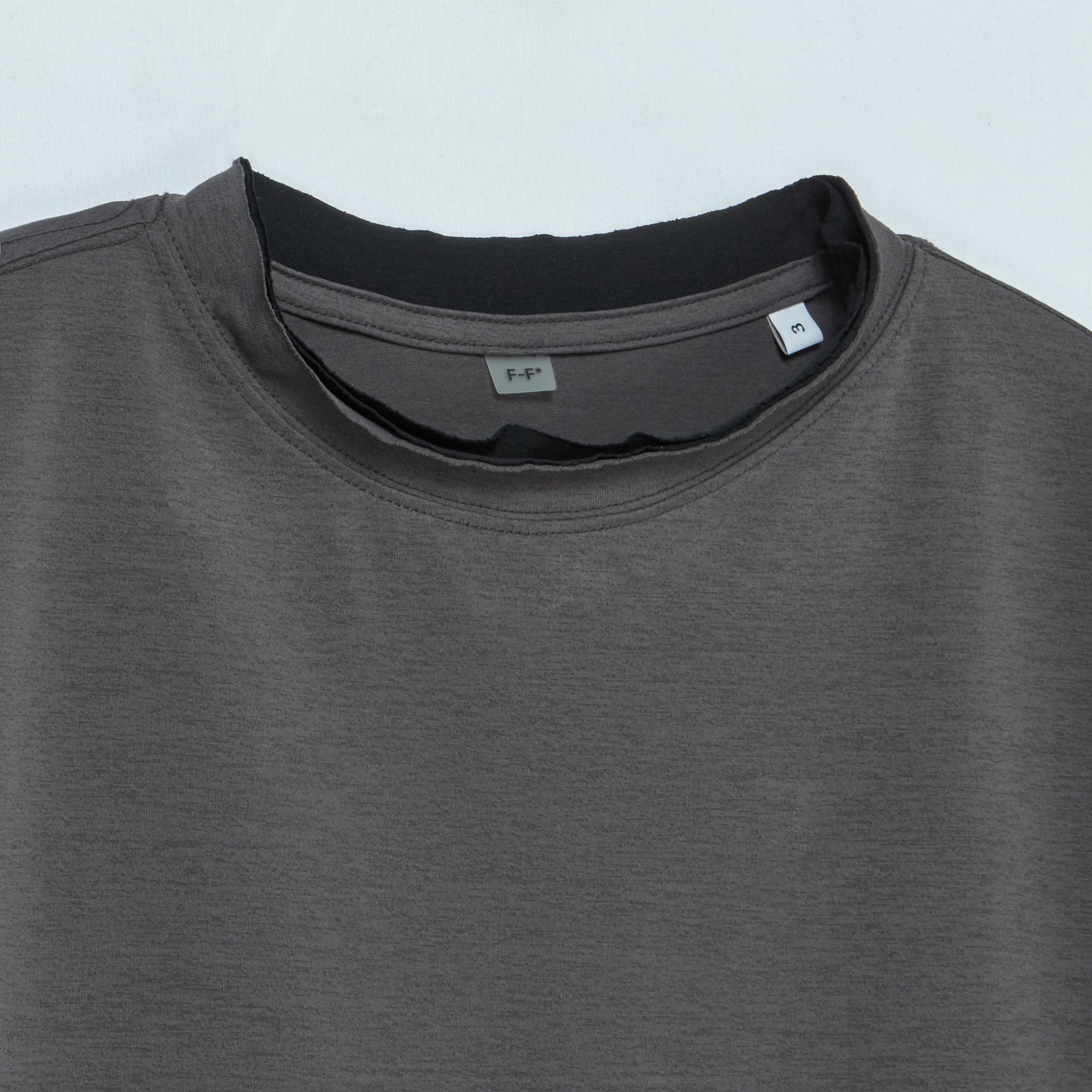 T-SHIRT(RAWCUT)* (CH)