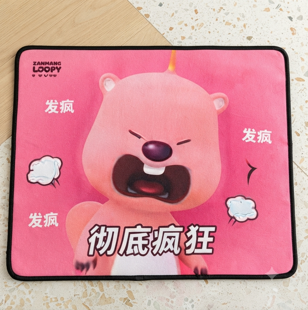 잔망루피 마우스 패드