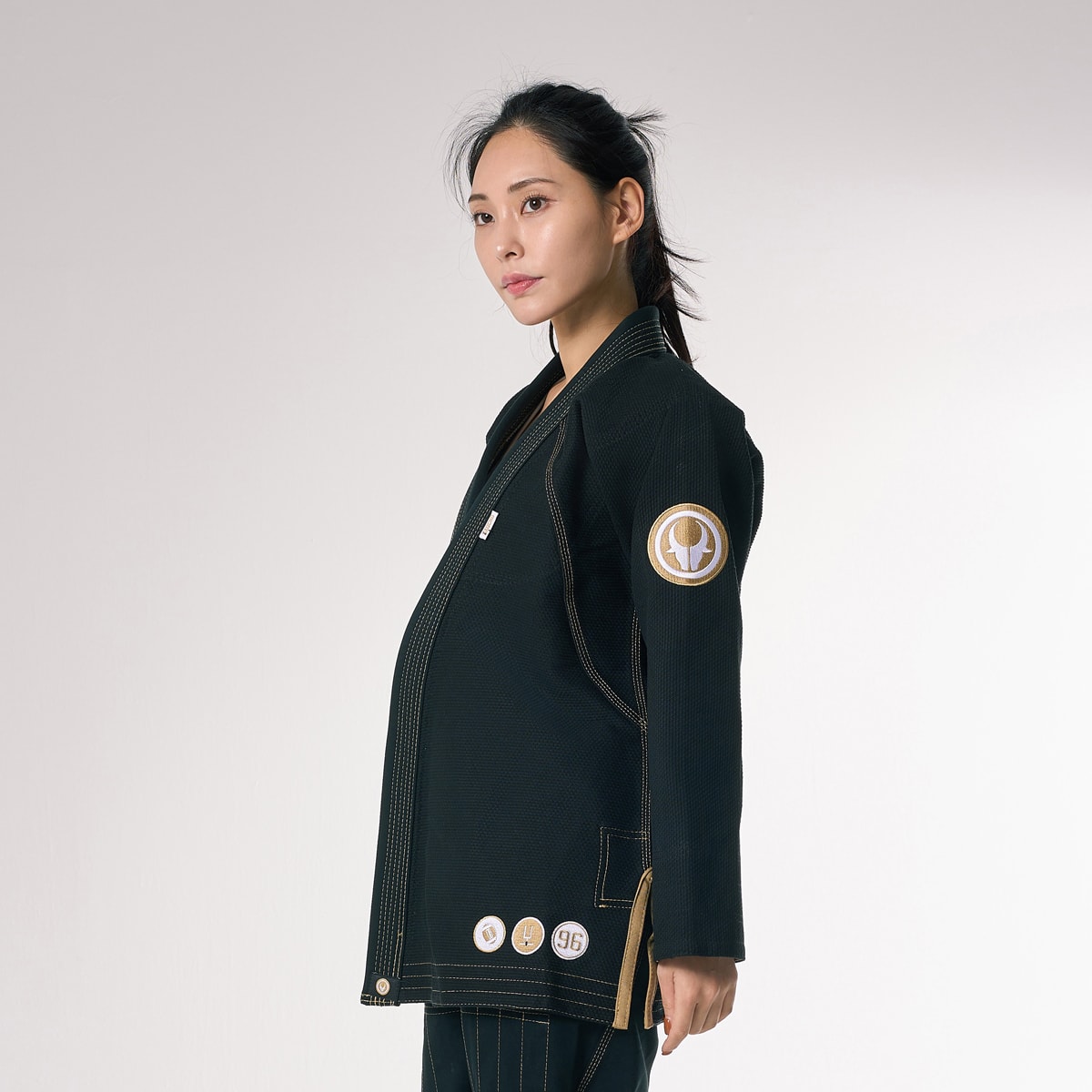 가우쵸 디펜시브 라인맨 주짓수 도복 (블랙)