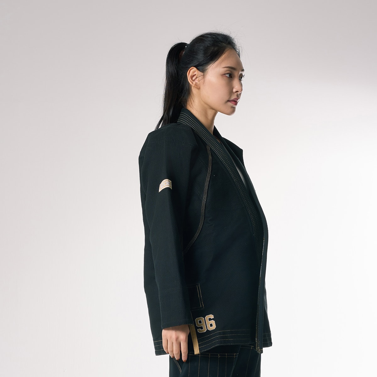 가우쵸 디펜시브 라인맨 주짓수 도복 (블랙)