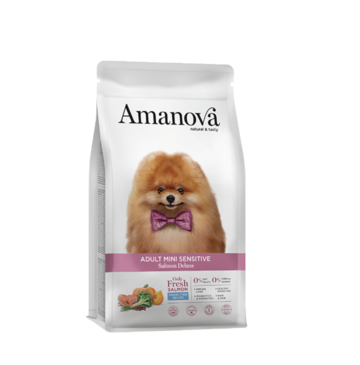 아마노바 소형견 미니 연어 2kg/ 7kg 생육사료