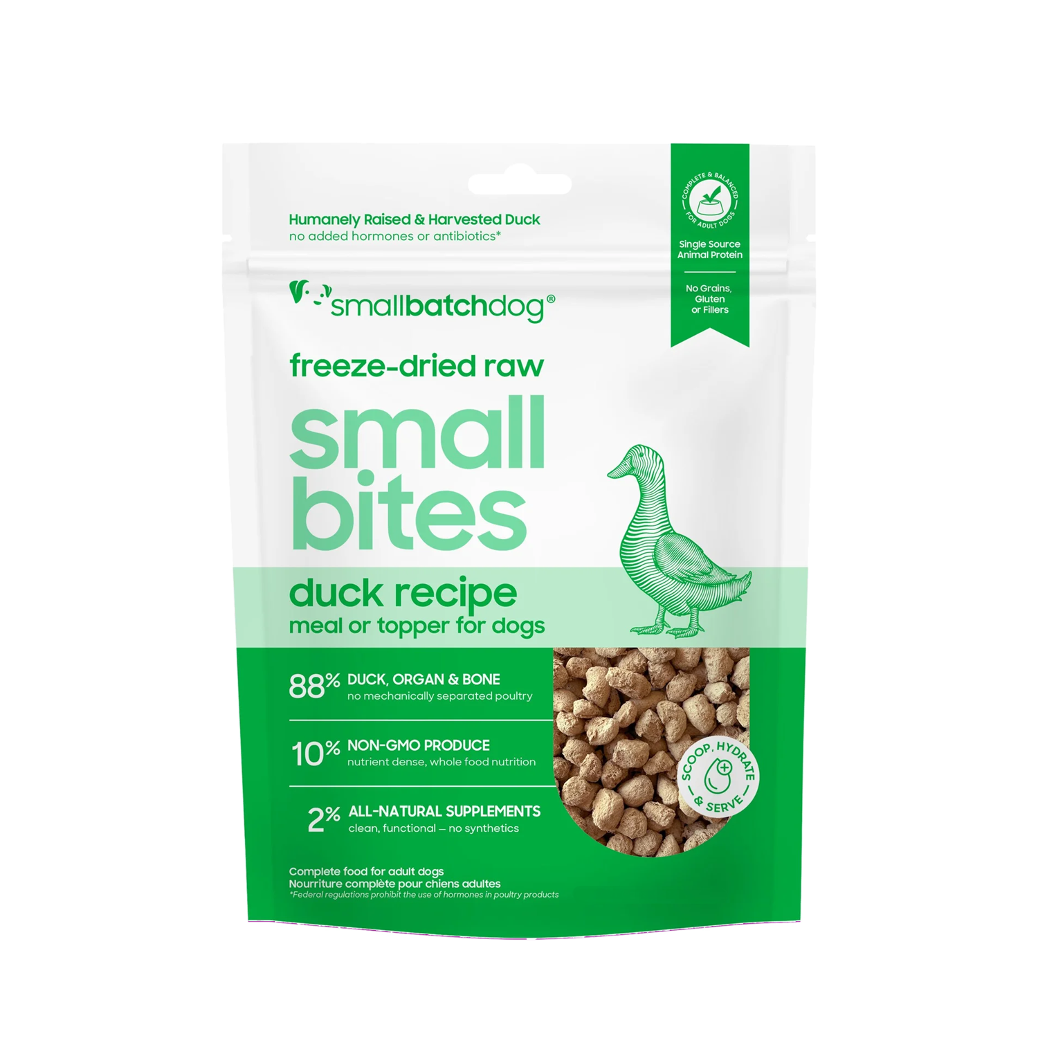 스몰배치 덕 스몰바이트 19oz (539g)