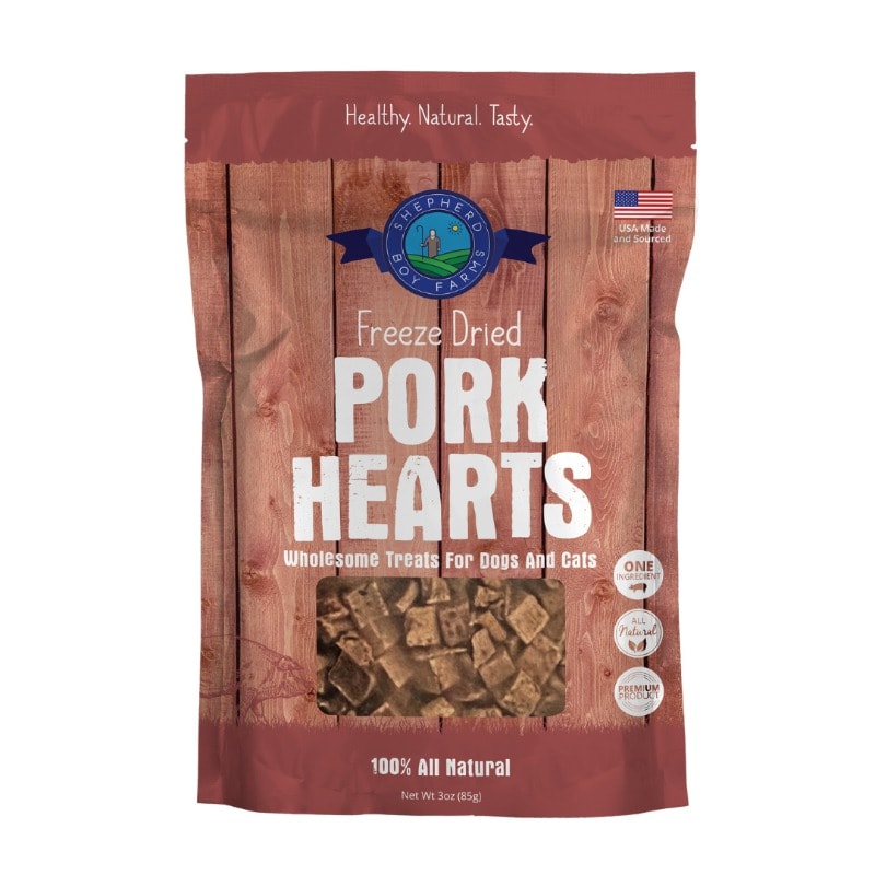 셰퍼드보이팜즈 포크 하트(돼지 심장) 동결건조 간식 85g