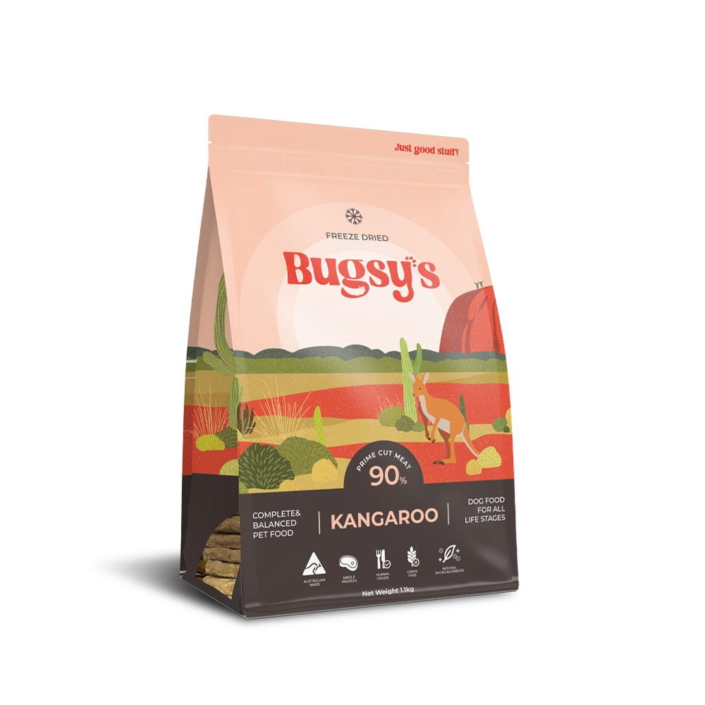 벅시 캥거루 스테이크 동결건조 사료 1.1kg