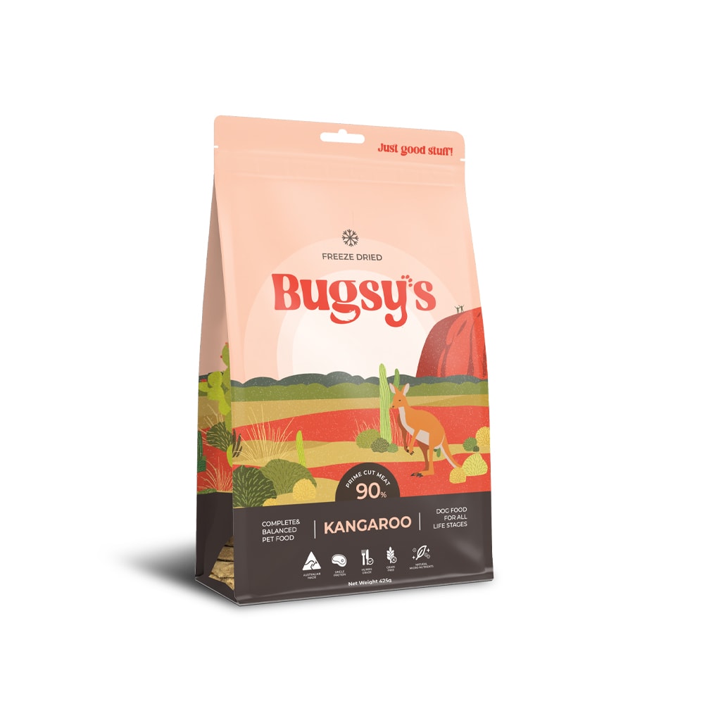 벅시 캥거루 스테이크 동결건조 사료 425g