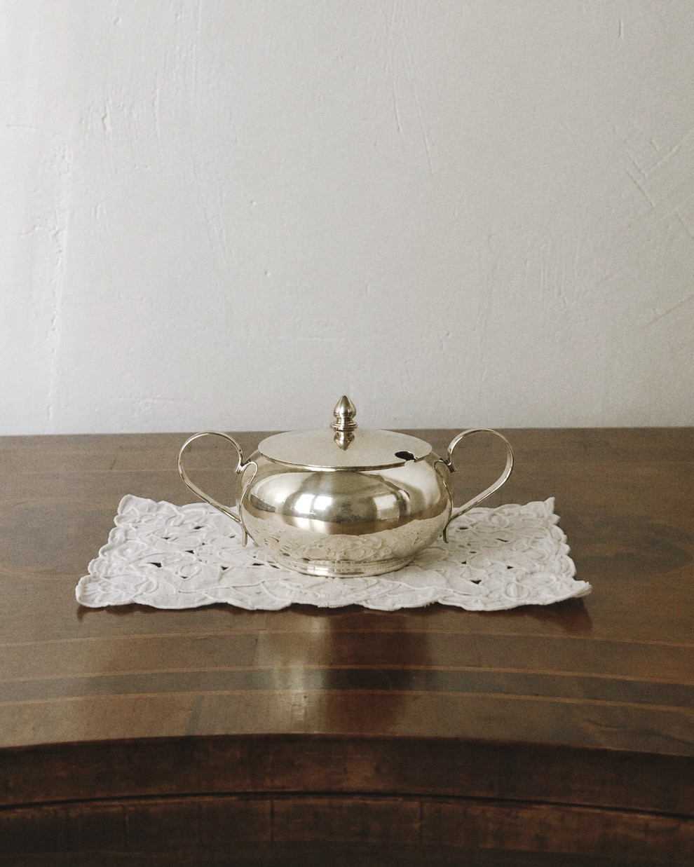 Vintage Silver Plated Sugar Bowl