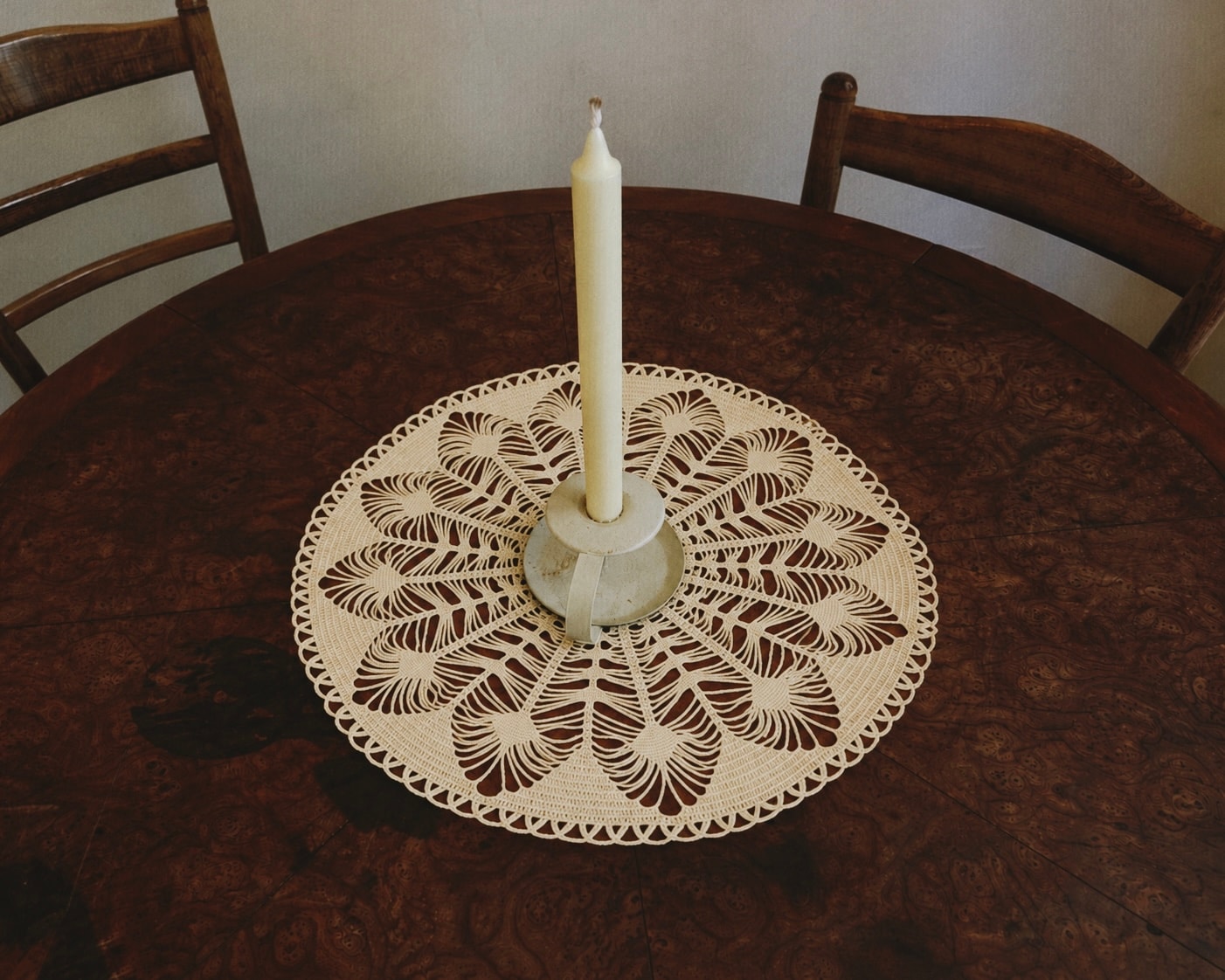 Vintage Hand Crocheted Doily