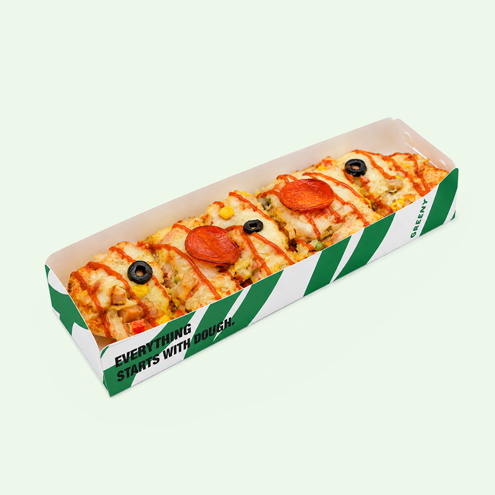 바게트 피자