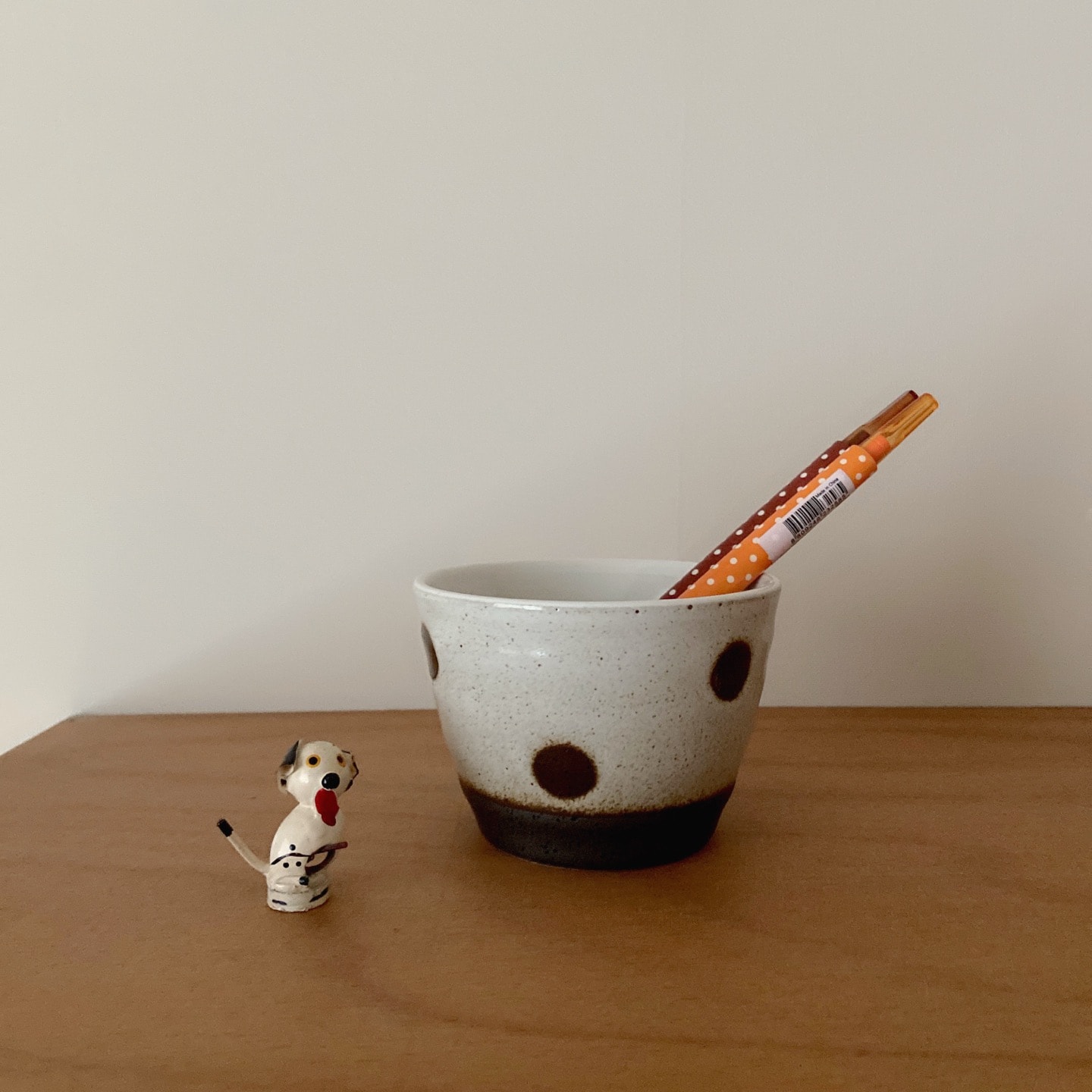 코코아 도트 잔