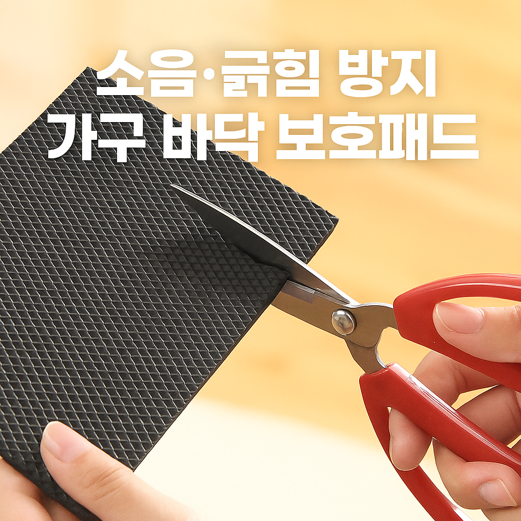 의자 다리 커버 층간 소음 방지 캡 가구 바닥 스크래치 방지 매트 (오후 12시 마감 당일출고)