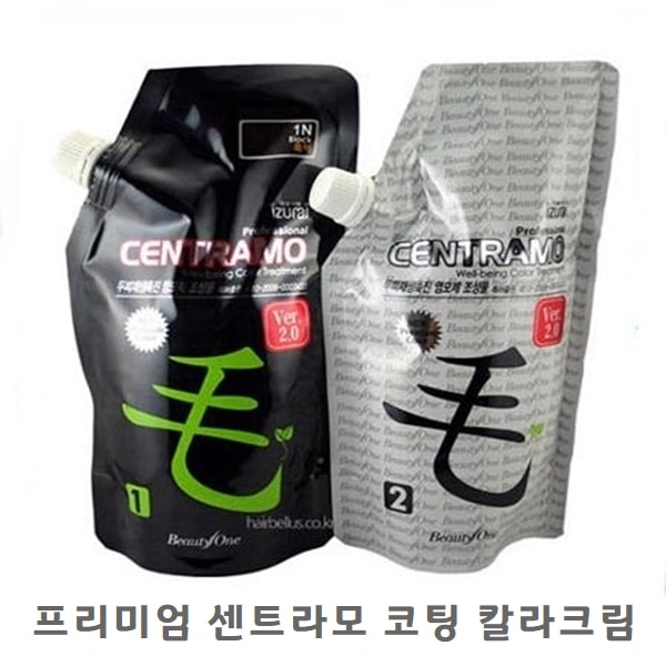 [행사날] 센트라모 코팅 칼라크림 프리미엄 저자극 염색약 민감 두피 새치커발 ⚡당일발송