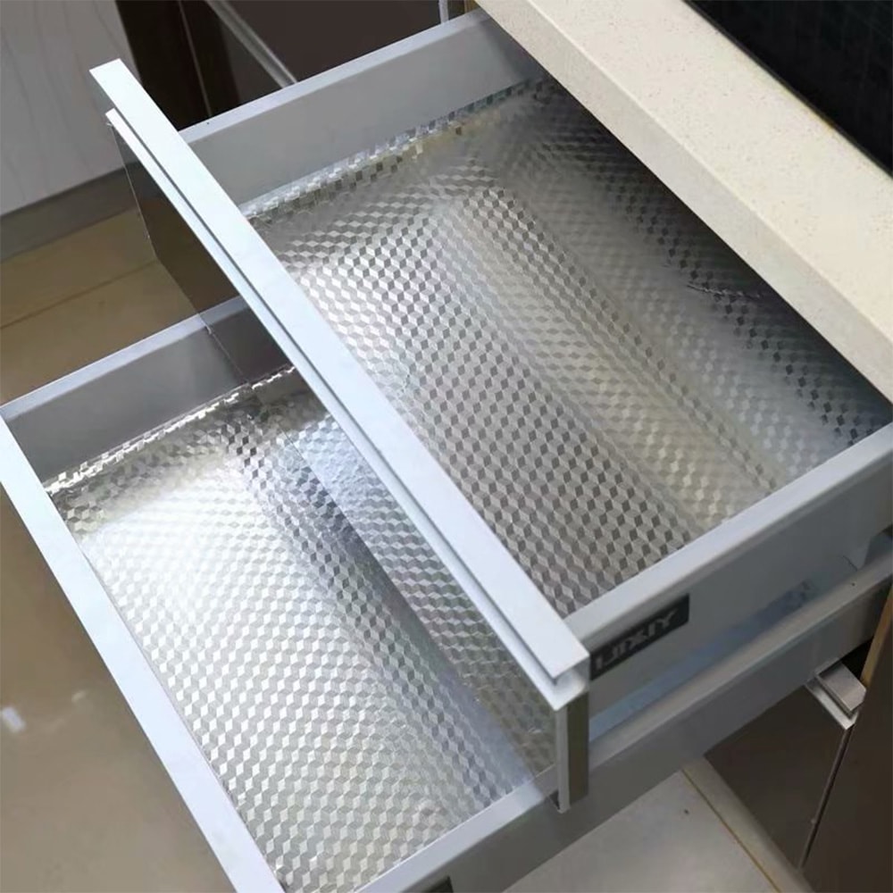 [당일발송] 행사날 주방 알루미늄 시트지 폭 60cm x 5m 기름때 방지 (오후 1시 마감)