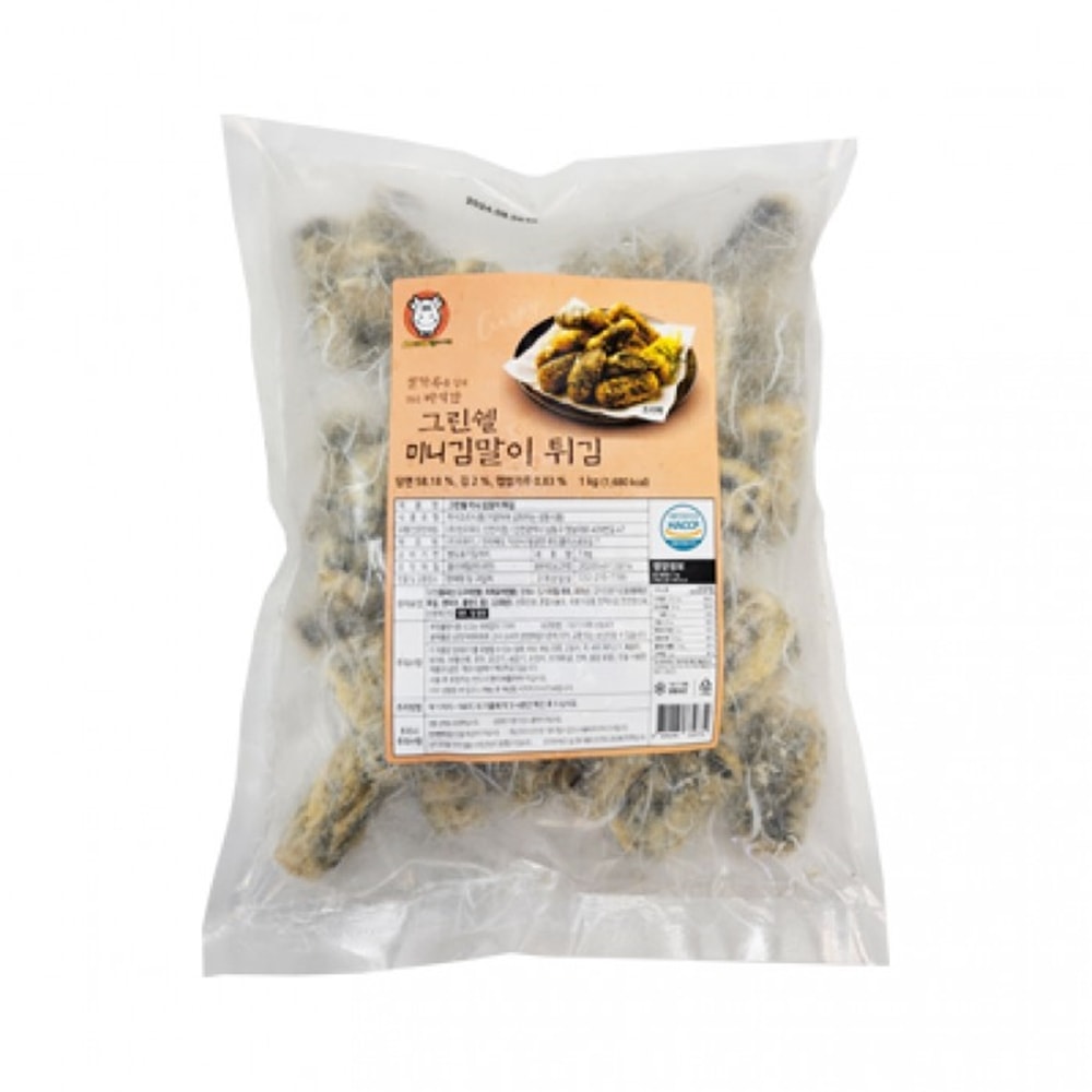 아이들 간식 떡볶이 꿀조합 분식 꼬마 김말이 1kg 대용량 (오후 1시 마감 당일출고)