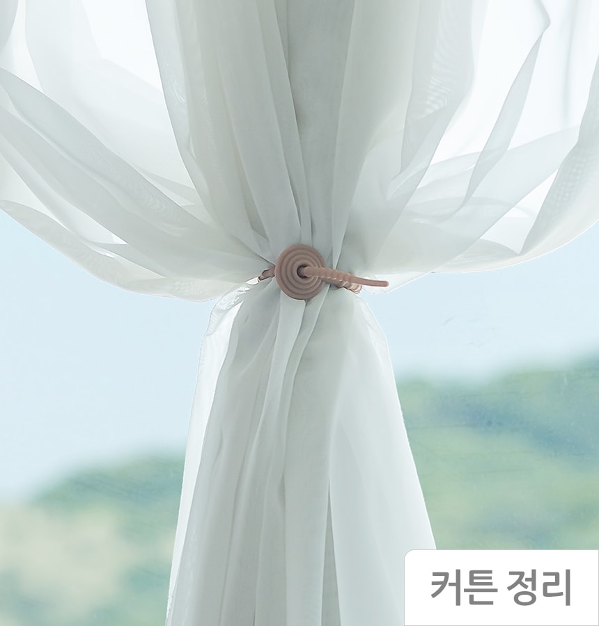 행사날 오후 1시 당일발송 국산 플라이토 실리콘 파스텔 케이블 타이 5P 전선 정리 이미지