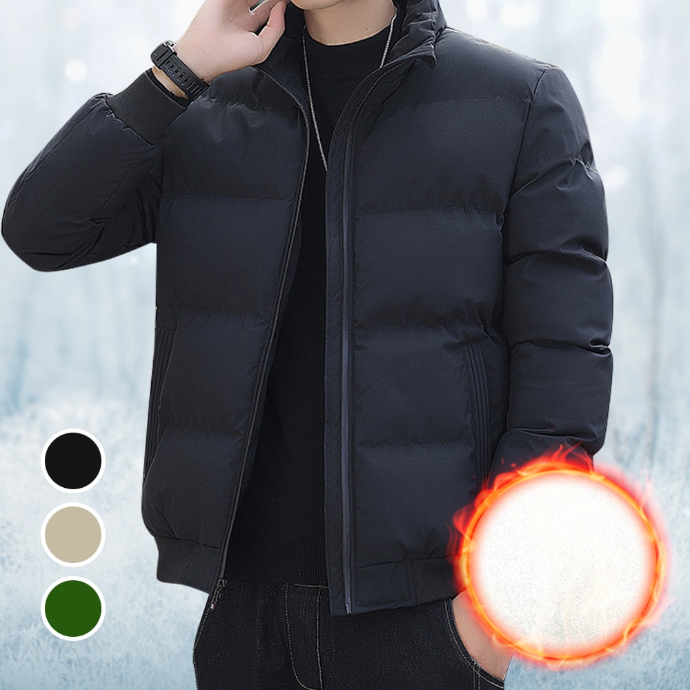 [⚡당일출고] 오후 3시 마감! [행사날] 남성 경량 숏패딩 가벼운 점퍼 커플 방한 아우터 겨울 슬림핏 자켓