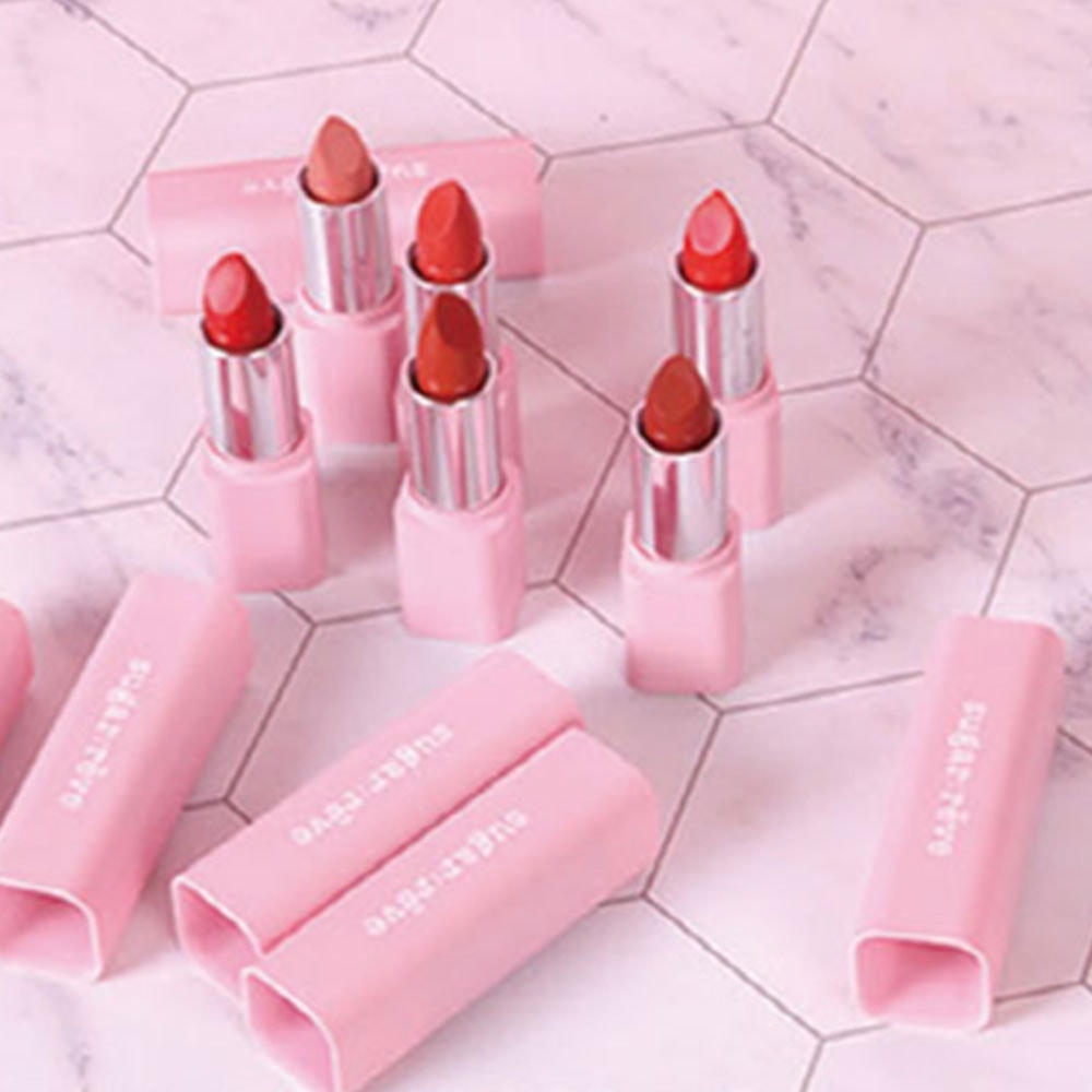 지속력 좋은 슈가레브 워터프루프 립스틱 롱래스팅 밥 먹어도 안 지워지는 (오전 10시 마감 당일출고)