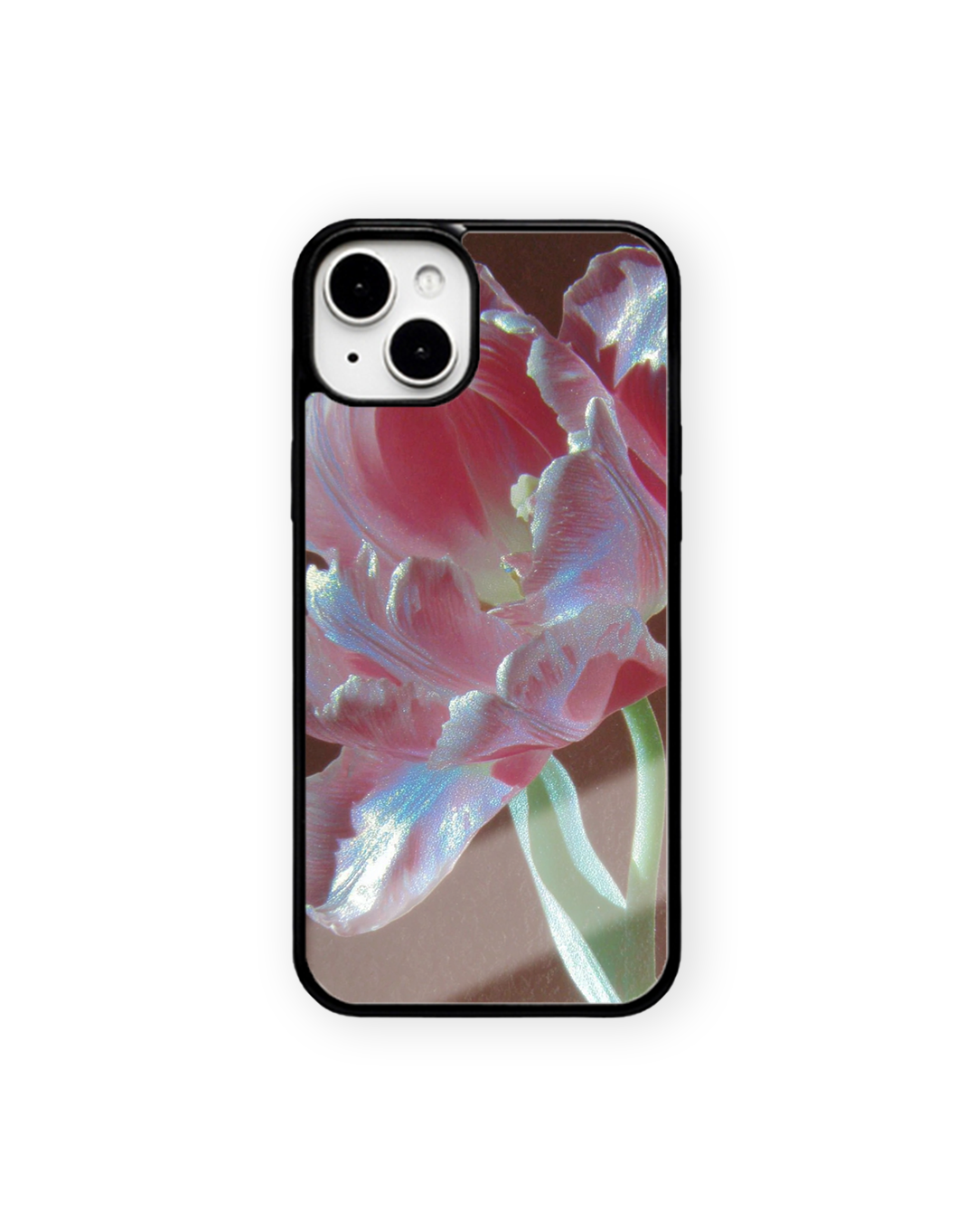 flower6 phone case (glass bumper)