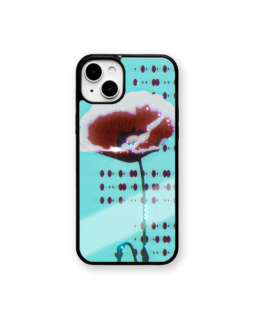 삐삐 401 민트 phone case (glass bumper)