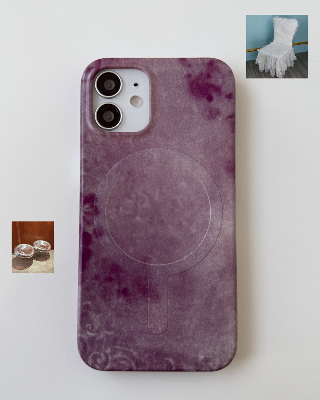 violet club phone case (hard)