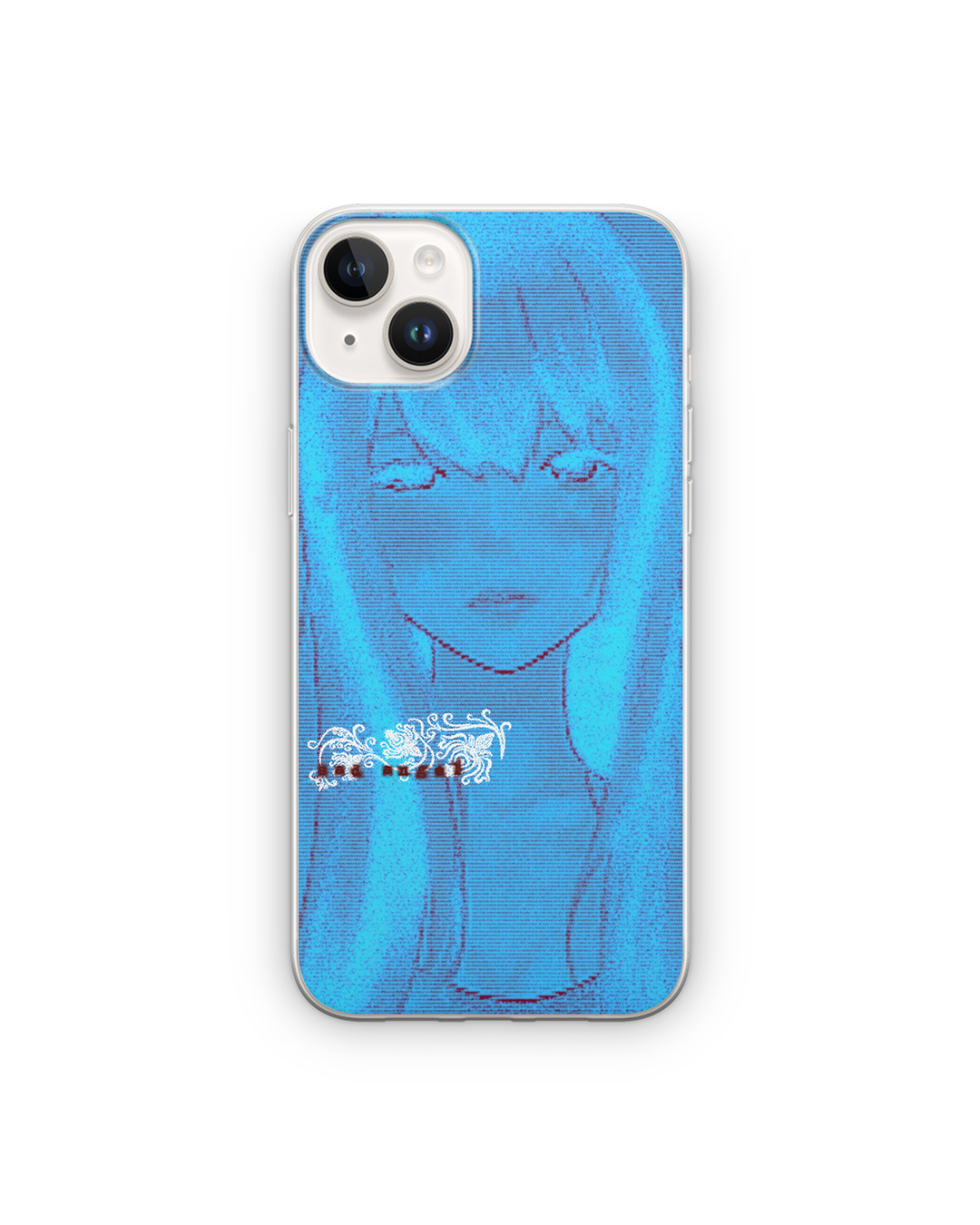 sad angel phone case (jelly hard)