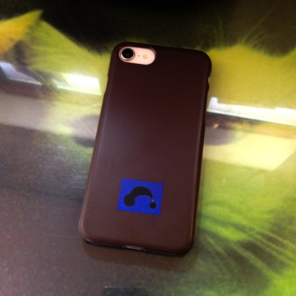 까페로얄 phone case (hard, card pocket)