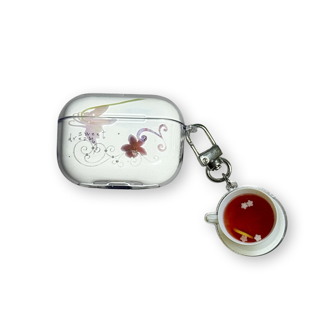 sweet dream tea airpods case (keyring set)
