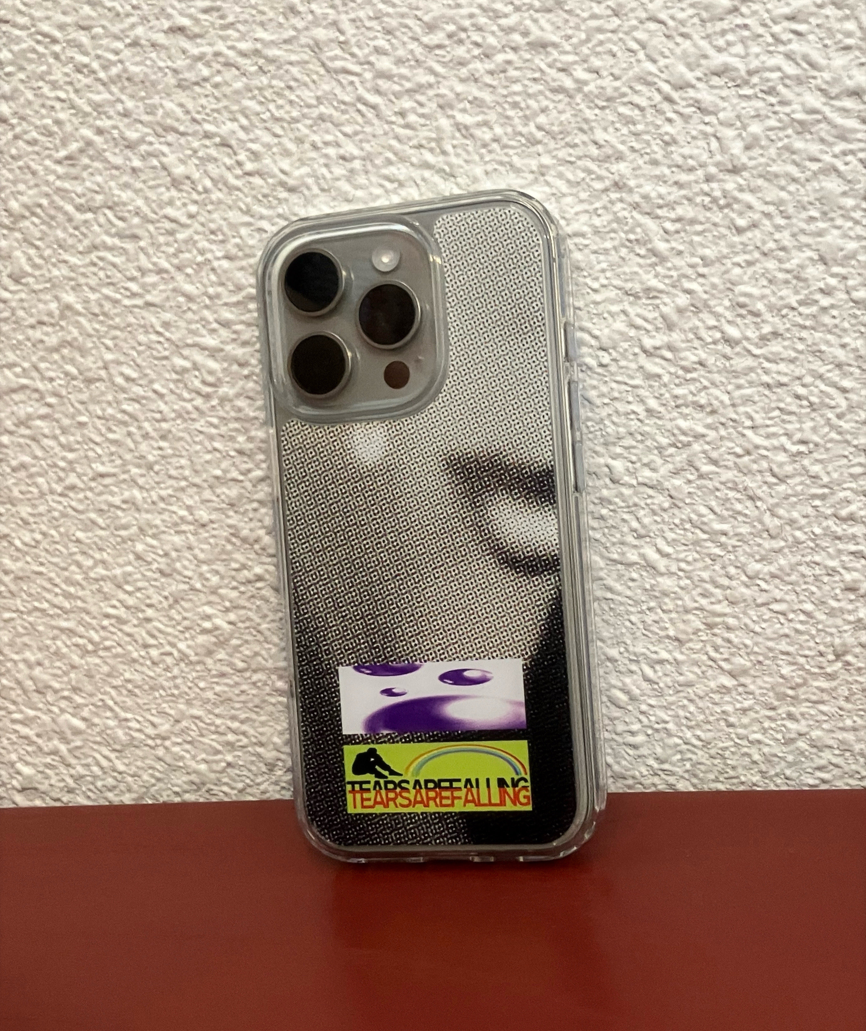 tearsarefalling phone case (jelly hard)