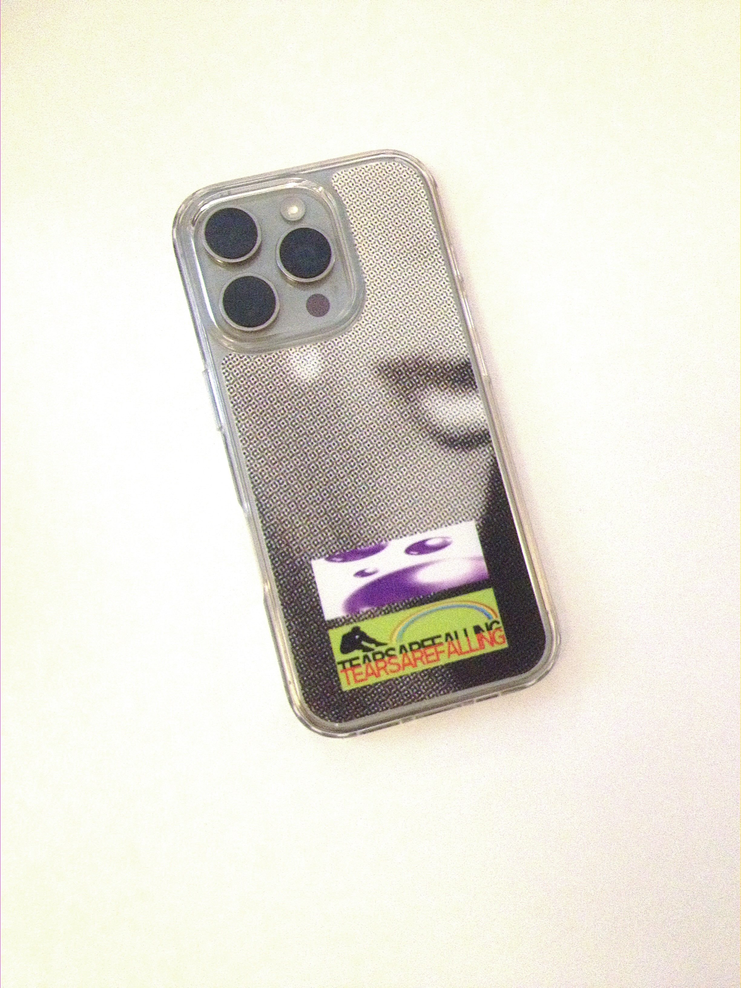 tearsarefalling phone case (jelly hard)