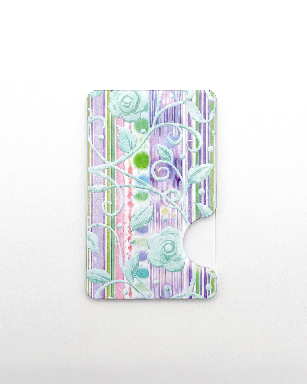 flatf 보라 magsafe card pocket