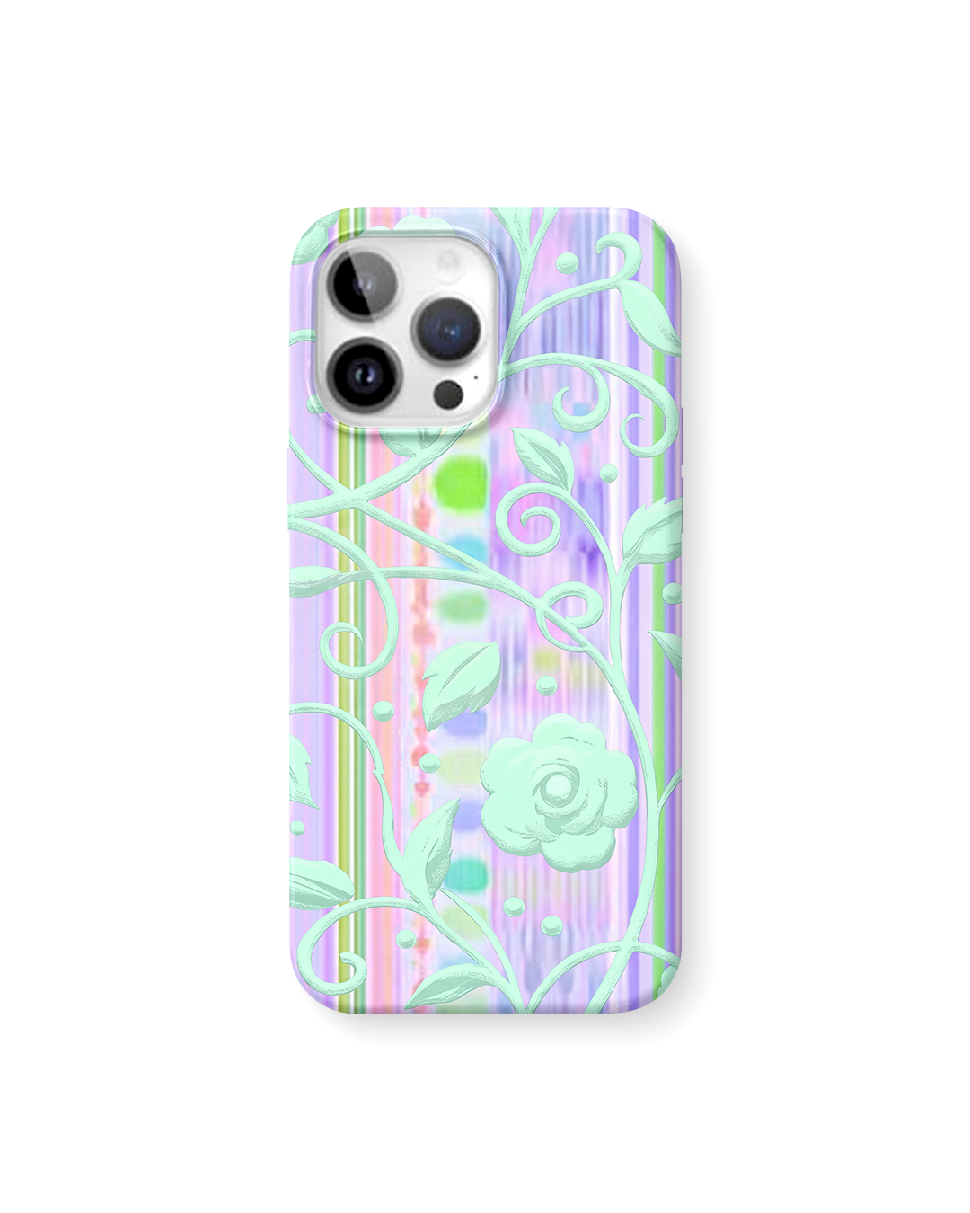 flatf 보라 phone case (hard)