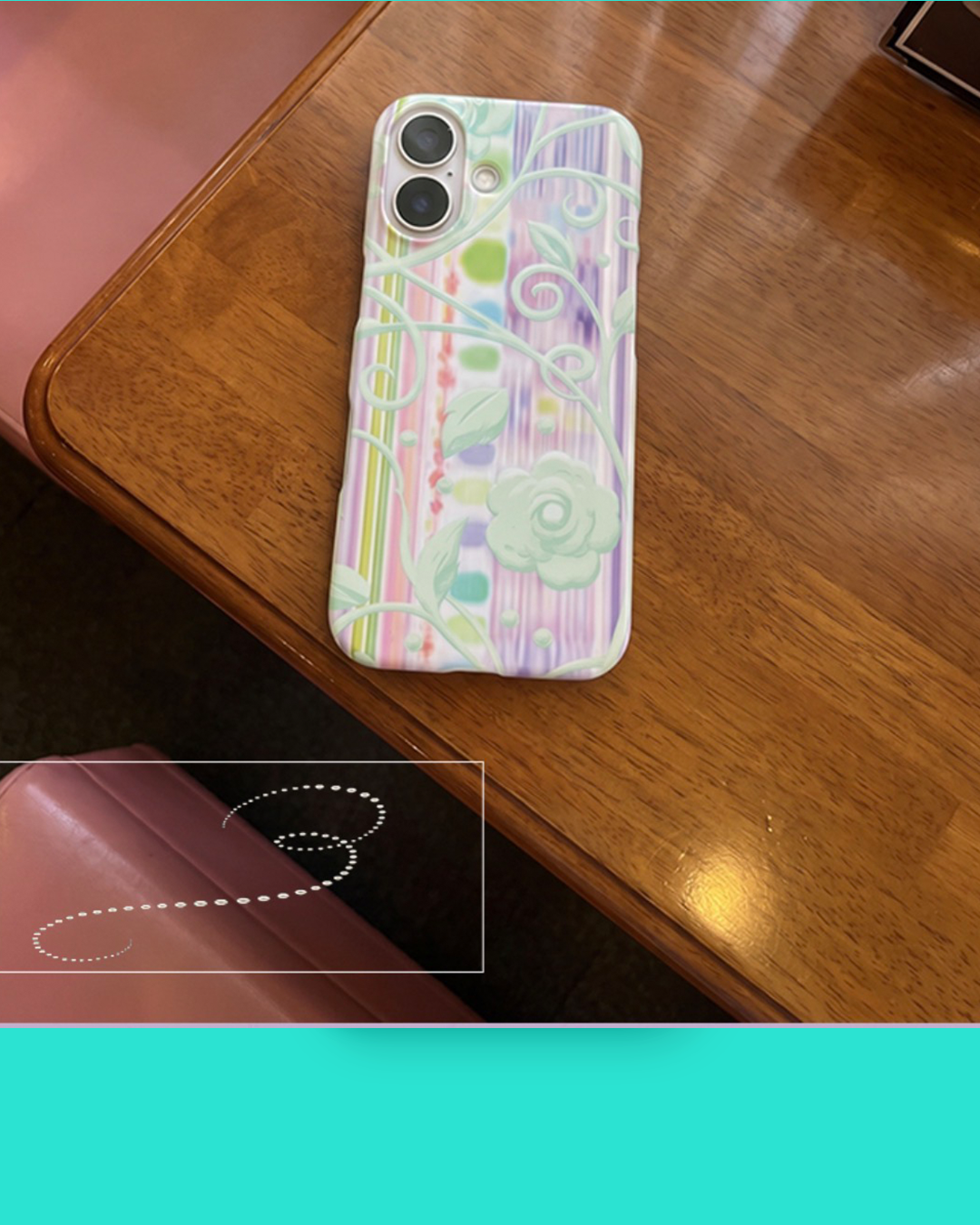 flatf 보라 phone case (hard)