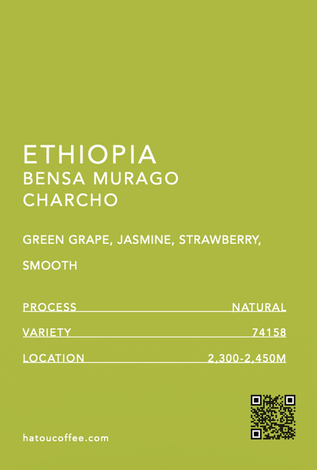 ETHIOPIA BENSA MURAGO CHARCHO