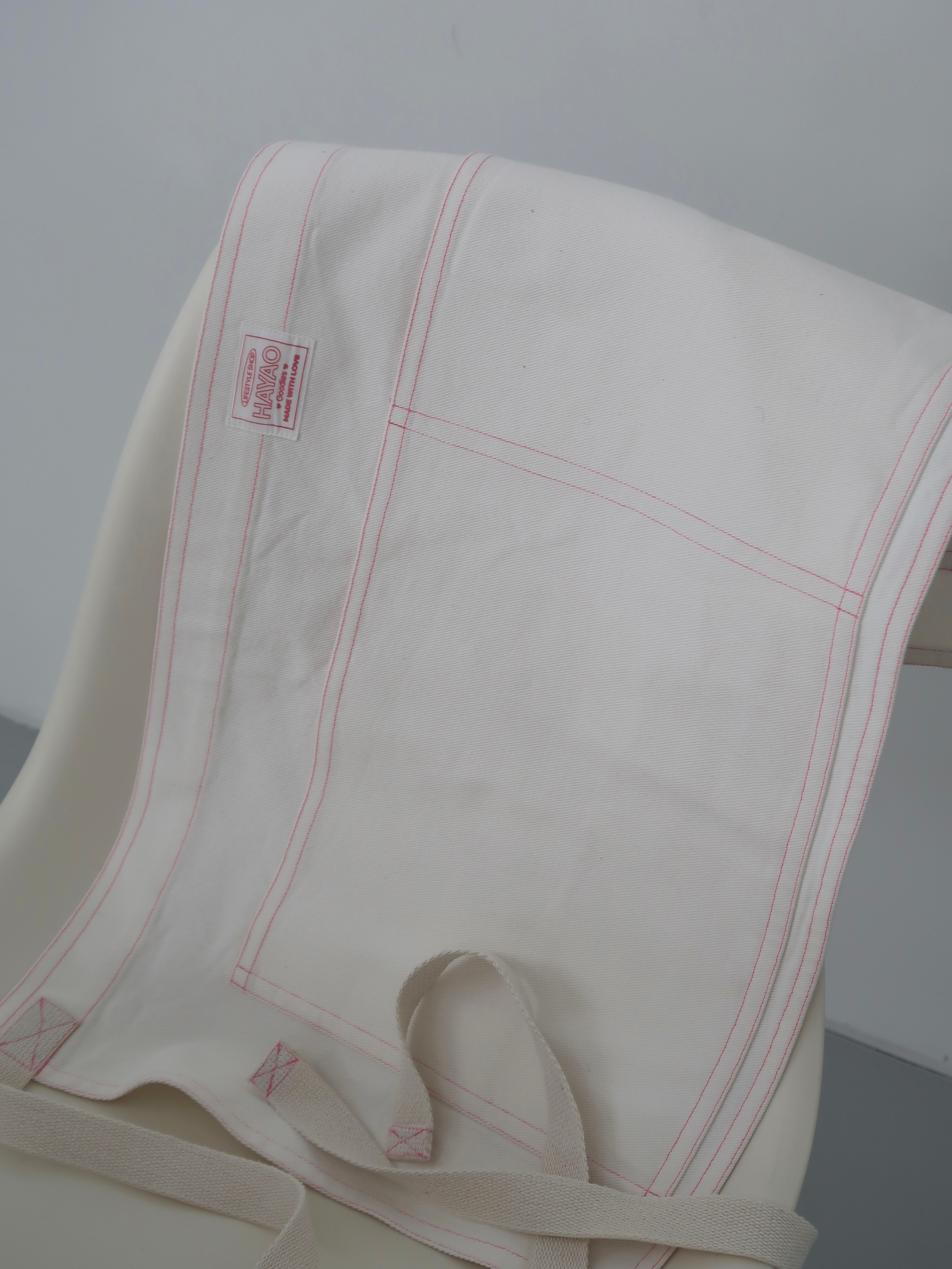 HAYAO mini apron (white)