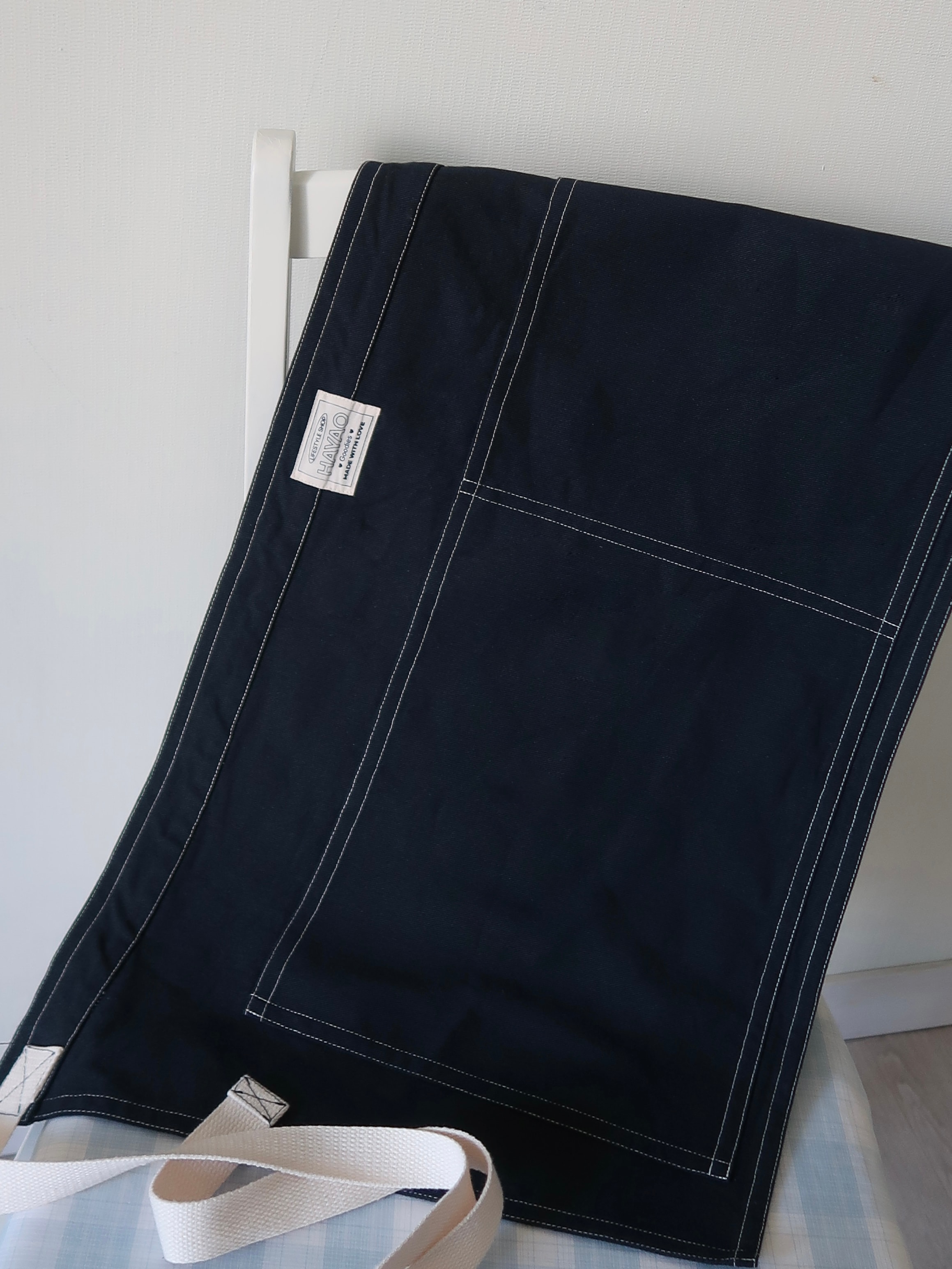 HAYAO mini apron (Navy)
