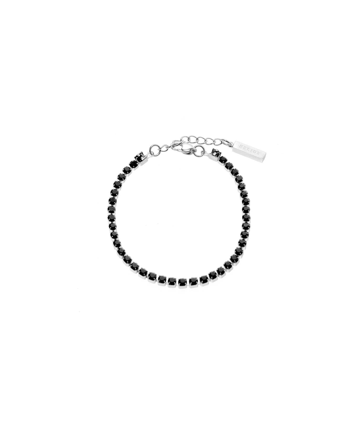 TENNIS BRACELET #1 [BLACK]