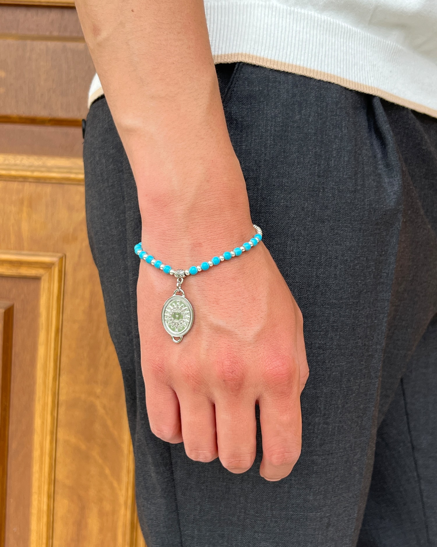 ETHNIC BRACELET #3 [TURQUOISE]