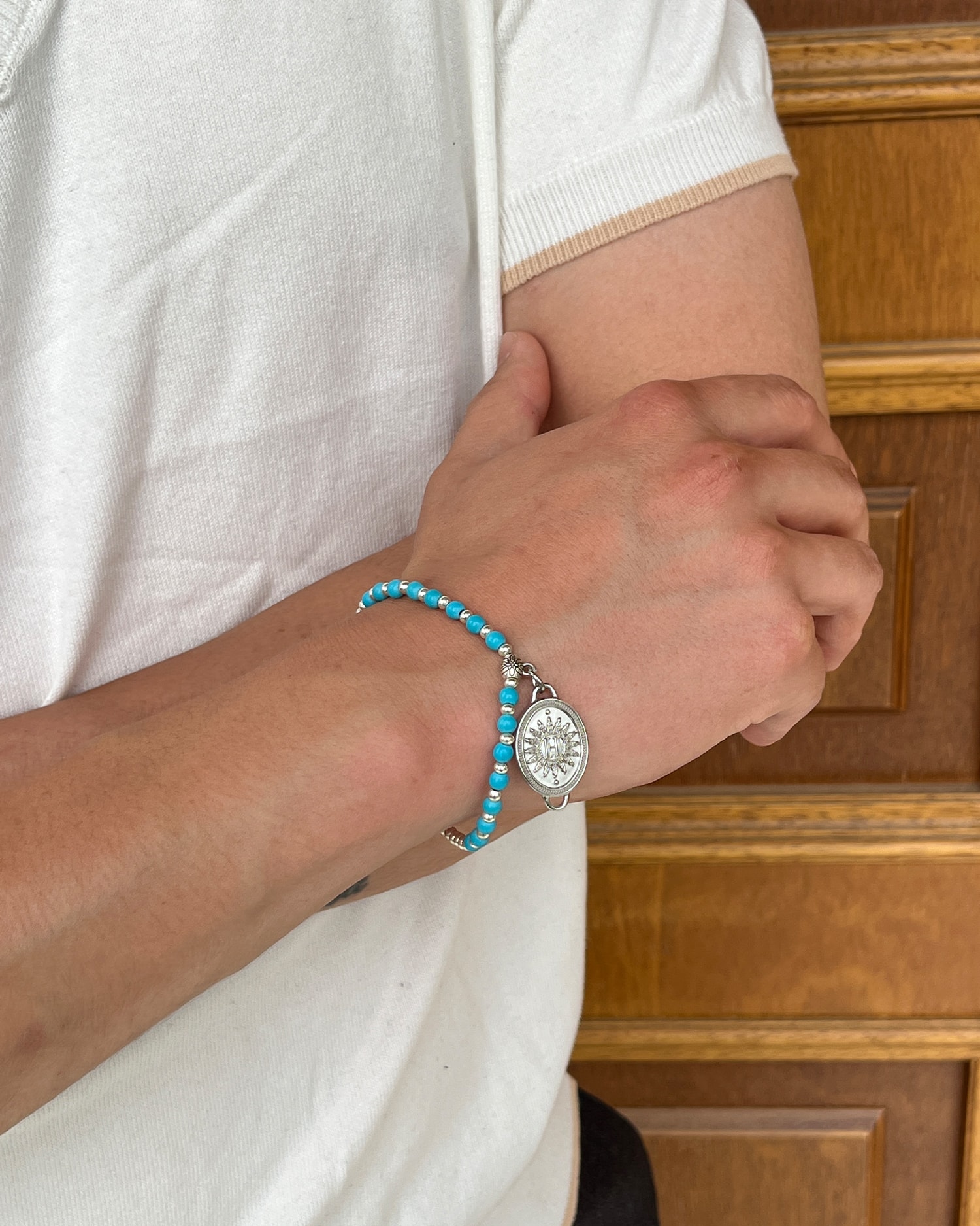 ETHNIC BRACELET #3 [TURQUOISE]