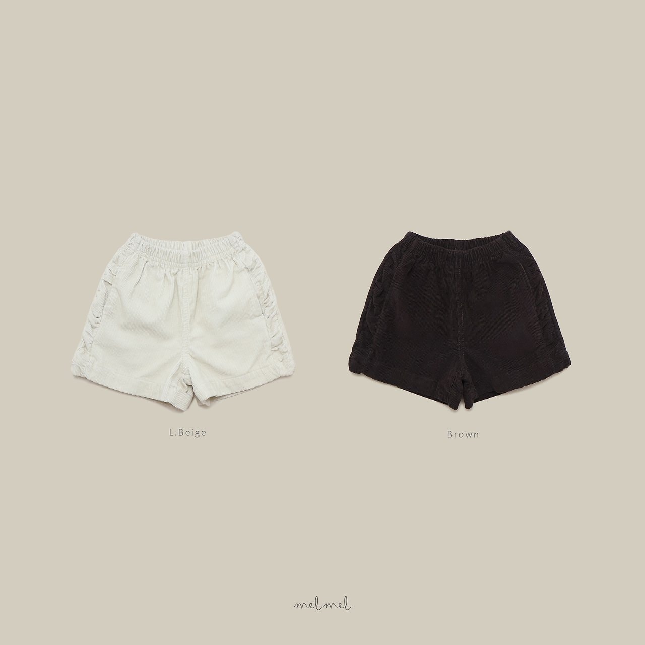 코듀로이 반바지