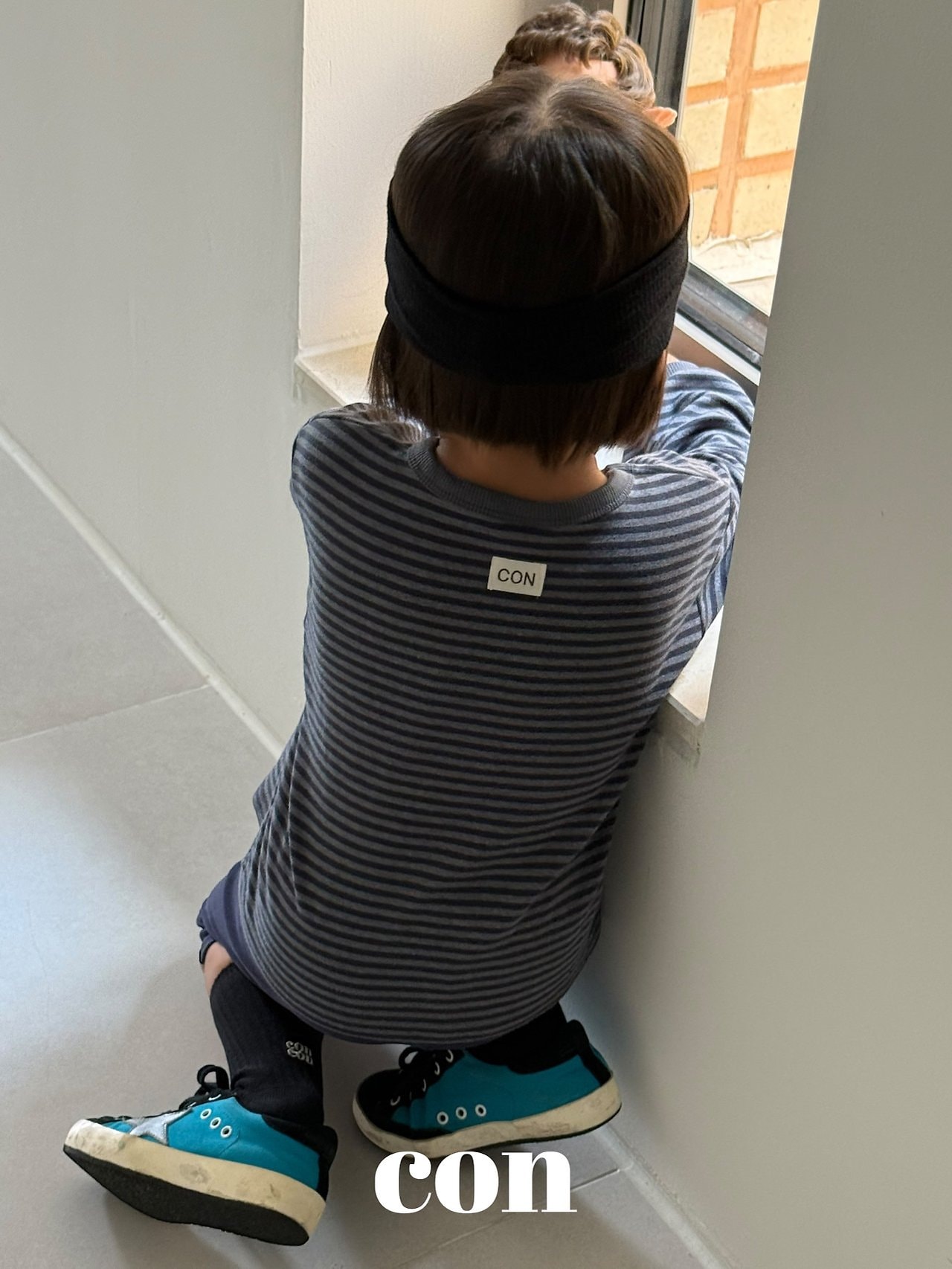 칙촉 스트라이프 티