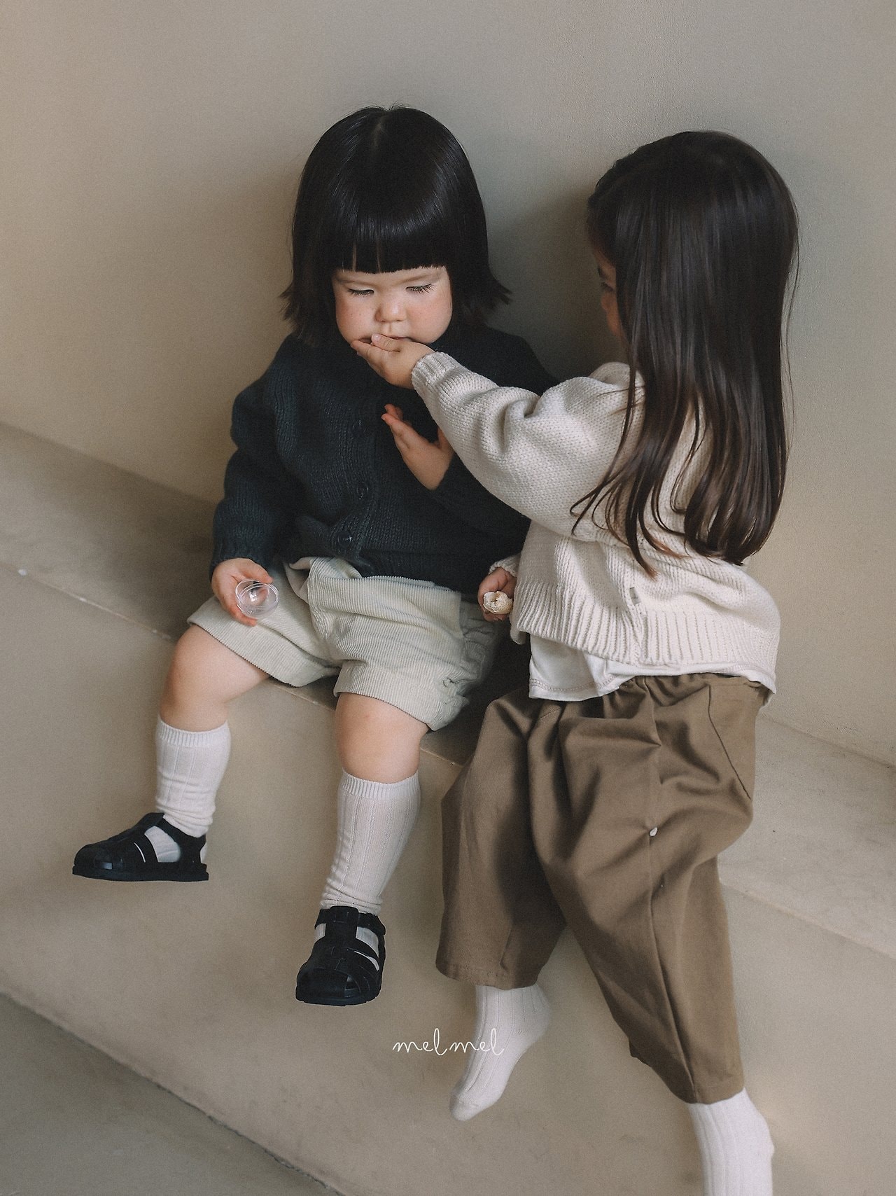 코튼배기팬츠
