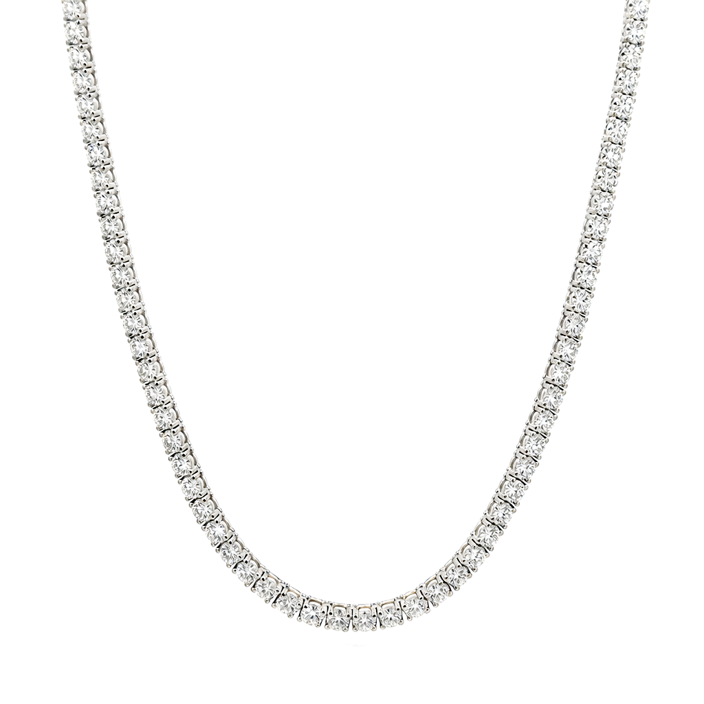 랩다이아몬드 테니스목걸이 3.0mm | Du.Foterial by ELDORADO DIAMOND