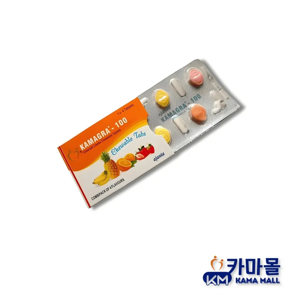 카마그라 소프트정 Kamagra Soft Chewable Tablet 츄어블 타입