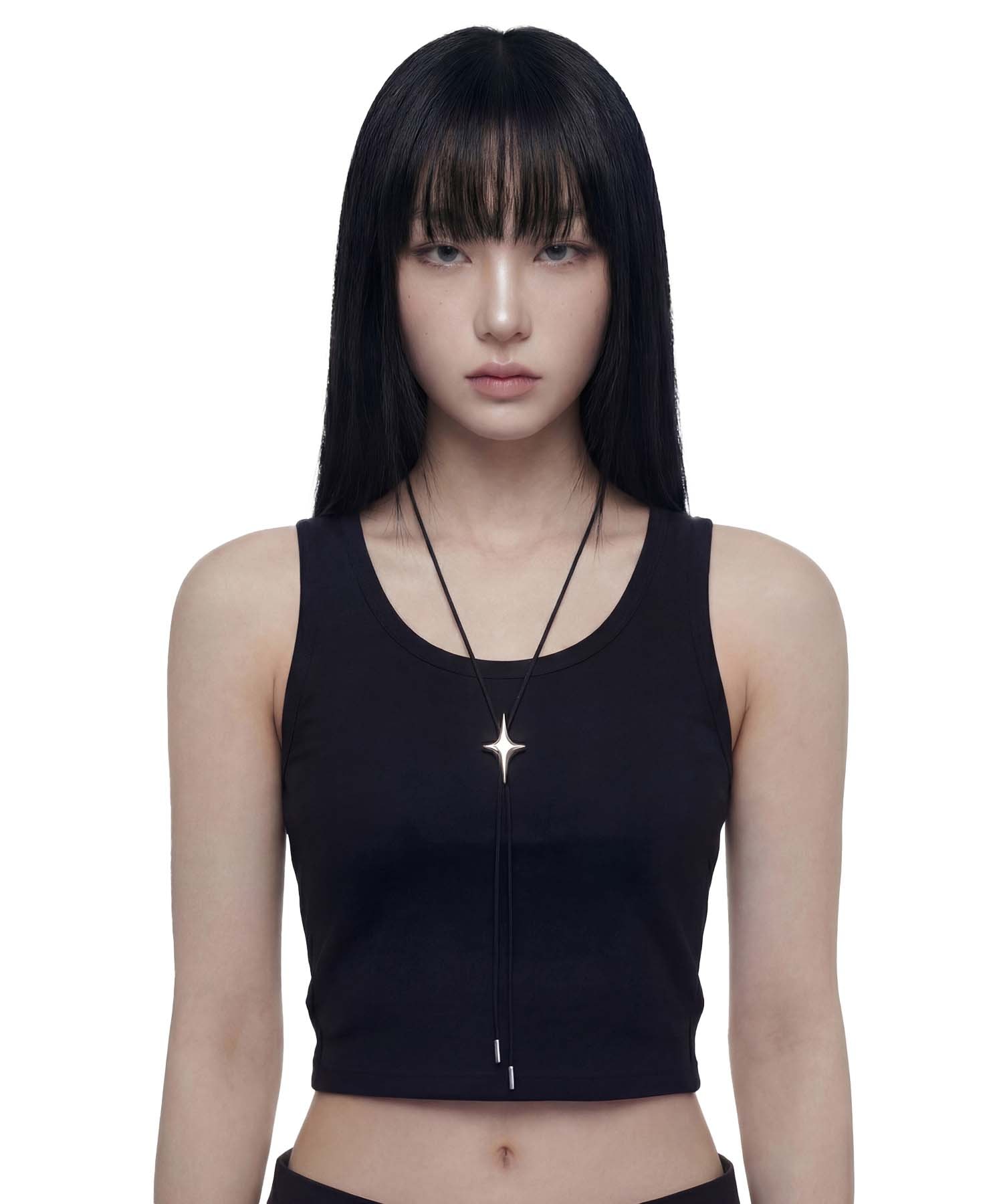 FLASH BOLO TIE - BLACK