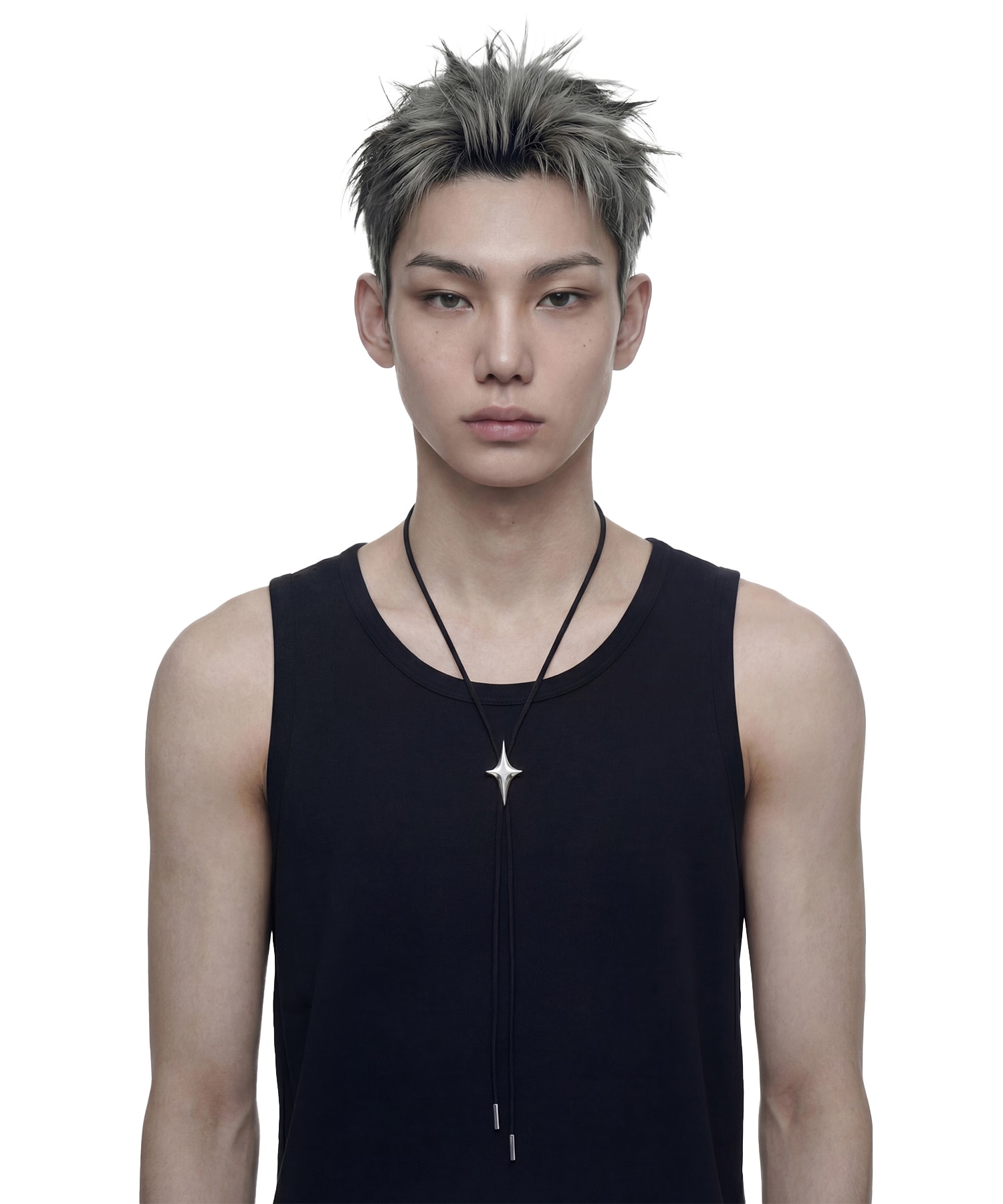 FLASH BOLO TIE - BLACK
