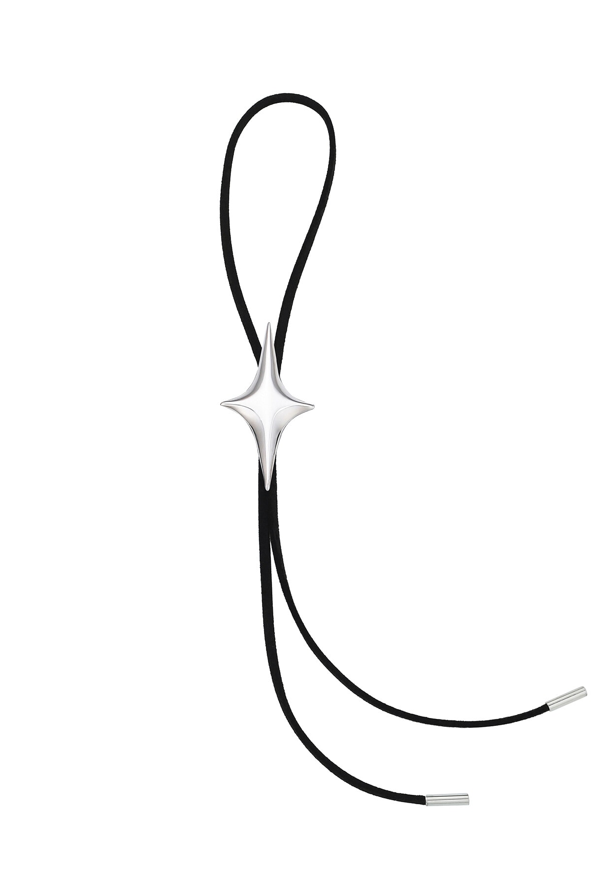FLASH BOLO TIE - BLACK