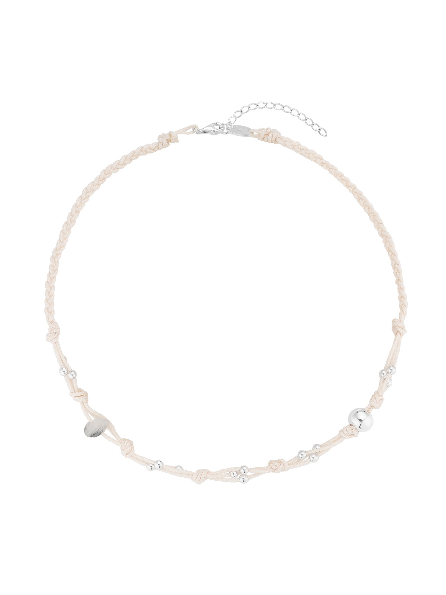 KNOT NECKLACE - IVORY