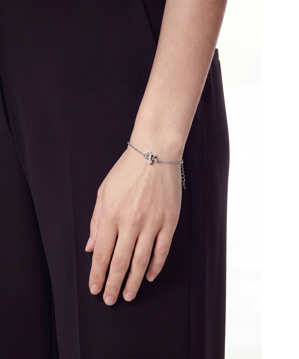 INITIAL BRACELET - SILVER